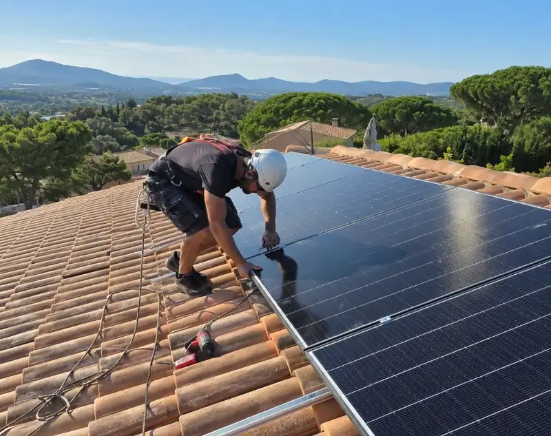 Installateur panneaux solaires Caden — pose photovoltaïque sur toiture