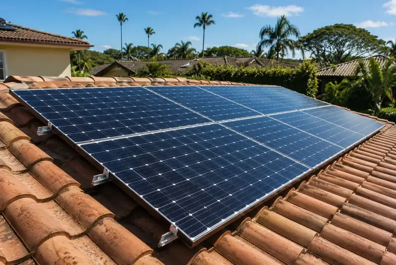 Installation de panneaux solaires à Caden